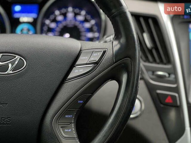 Черный Хендай Соната, объемом двигателя 2.36 л и пробегом 137 тыс. км за 10750 $, фото 11 на Automoto.ua