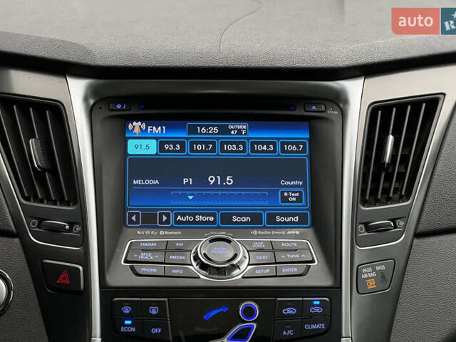 Черный Хендай Соната, объемом двигателя 2.36 л и пробегом 137 тыс. км за 10750 $, фото 15 на Automoto.ua