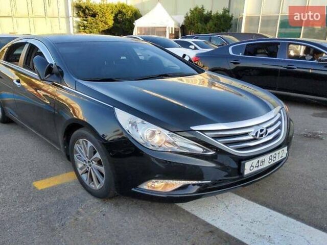 Чорний Хендай Соната, об'ємом двигуна 2 л та пробігом 172 тис. км за 9000 $, фото 1 на Automoto.ua