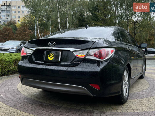 Черный Хендай Соната, объемом двигателя 2.36 л и пробегом 137 тыс. км за 10750 $, фото 6 на Automoto.ua