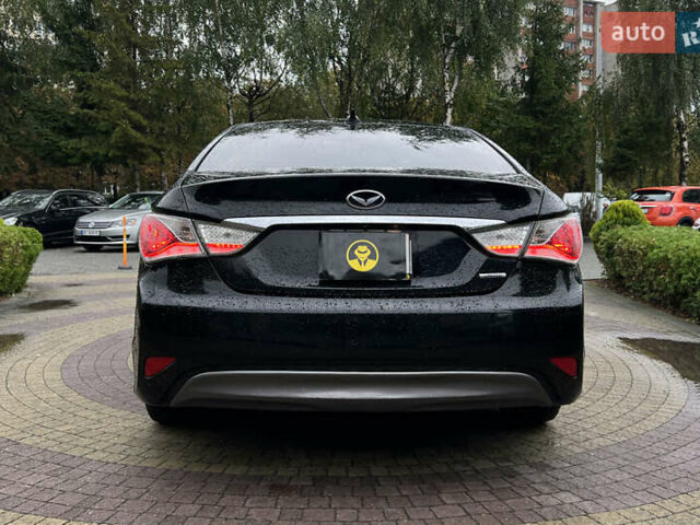 Черный Хендай Соната, объемом двигателя 2.36 л и пробегом 137 тыс. км за 10750 $, фото 5 на Automoto.ua