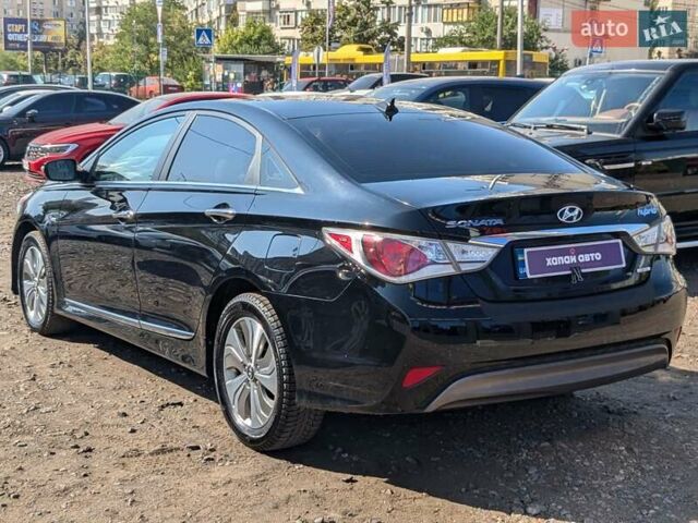 Черный Хендай Соната, объемом двигателя 2.4 л и пробегом 243 тыс. км за 9900 $, фото 6 на Automoto.ua