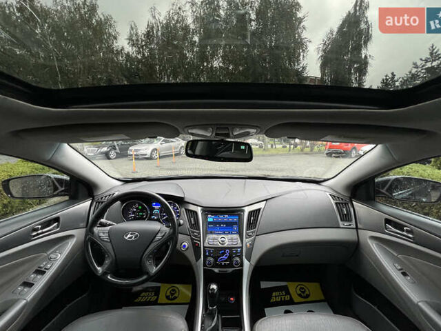 Черный Хендай Соната, объемом двигателя 2.36 л и пробегом 137 тыс. км за 10750 $, фото 13 на Automoto.ua