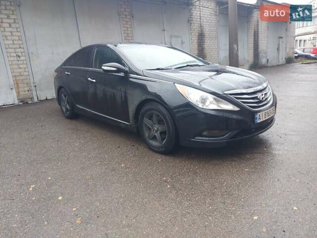 Черный Хендай Соната, объемом двигателя 2.36 л и пробегом 164 тыс. км за 8200 $, фото 11 на Automoto.ua
