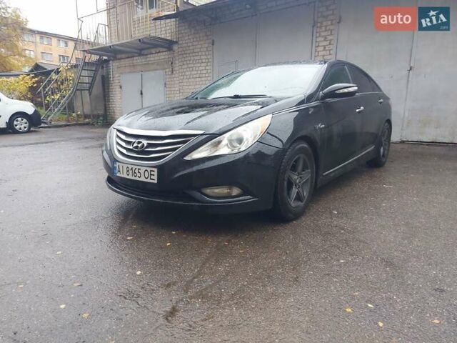 Черный Хендай Соната, объемом двигателя 2.36 л и пробегом 164 тыс. км за 8200 $, фото 12 на Automoto.ua
