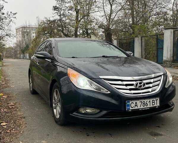 Чорний Хендай Соната, об'ємом двигуна 2.4 л та пробігом 243 тис. км за 7100 $, фото 2 на Automoto.ua