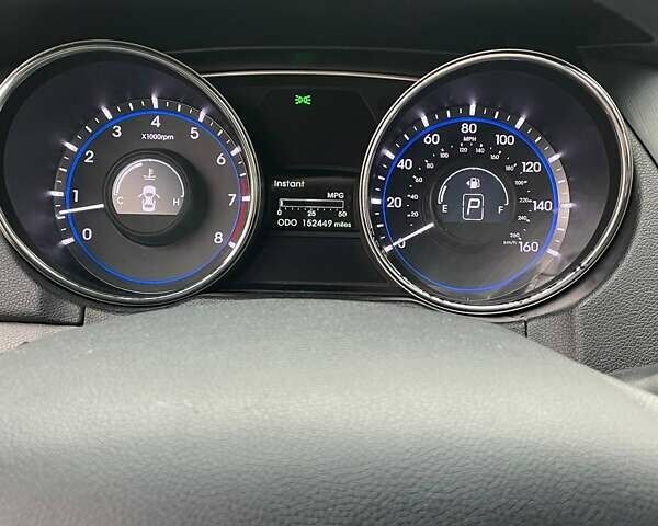 Чорний Хендай Соната, об'ємом двигуна 2.4 л та пробігом 243 тис. км за 7100 $, фото 8 на Automoto.ua