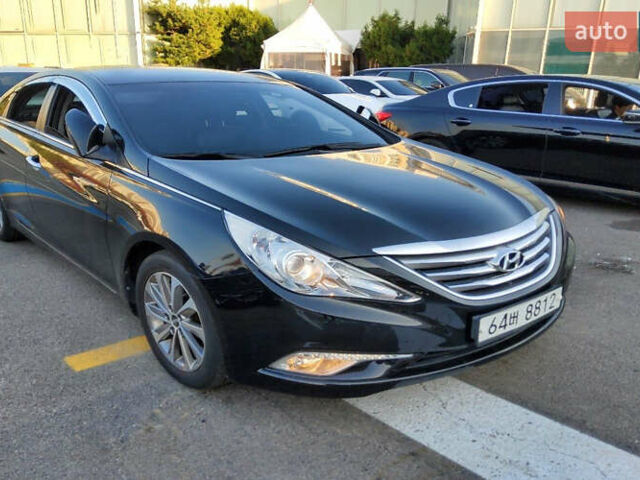 Чорний Хендай Соната, об'ємом двигуна 2 л та пробігом 170 тис. км за 9000 $, фото 1 на Automoto.ua
