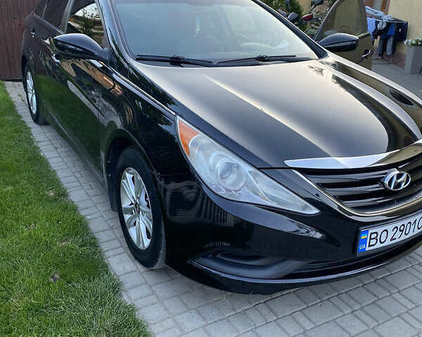 Черный Хендай Соната, объемом двигателя 2.4 л и пробегом 168 тыс. км за 9400 $, фото 11 на Automoto.ua