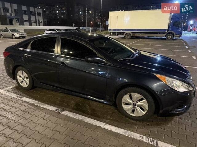 Чорний Хендай Соната, об'ємом двигуна 2.4 л та пробігом 128 тис. км за 8500 $, фото 13 на Automoto.ua