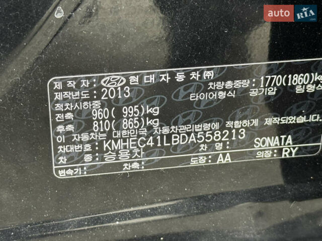 Чорний Хендай Соната, об'ємом двигуна 2 л та пробігом 346 тис. км за 7350 $, фото 15 на Automoto.ua