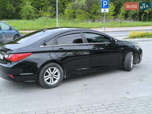 Черный Хендай Соната, объемом двигателя 2.36 л и пробегом 152 тыс. км за 9000 $, фото 7 на Automoto.ua