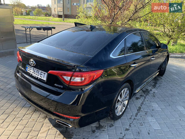 Хендай Соната 2014 у Миколаєві на Automoto.ua Чорний Хендай Соната, об'ємом двигуна 2.4 л та пробігом 160 тис. км за 10000 $, фото 7 на Automoto.ua
