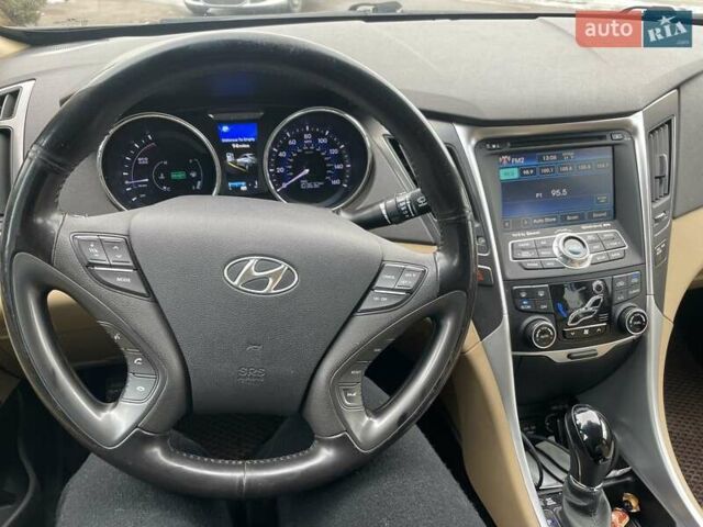 Черный Хендай Соната, объемом двигателя 2.36 л и пробегом 165 тыс. км за 10400 $, фото 15 на Automoto.ua