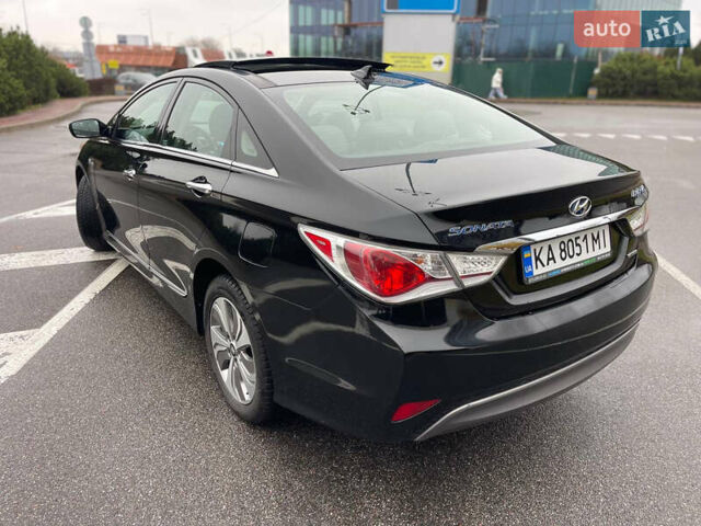 Черный Хендай Соната, объемом двигателя 2.36 л и пробегом 113 тыс. км за 12777 $, фото 2 на Automoto.ua