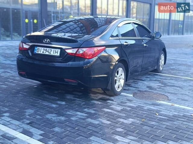 Хендай Соната 2014 у Полтаві на Automoto.ua Чорний Хендай Соната, об'ємом двигуна 2 л та пробігом 250 тис. км за 6499 $, фото 5 на Automoto.ua