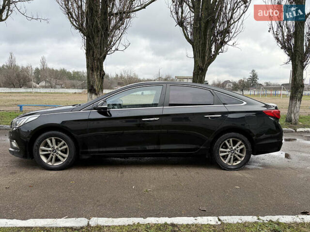 Черный Хендай Соната, объемом двигателя 2 л и пробегом 249 тыс. км за 7500 $, фото 11 на Automoto.ua