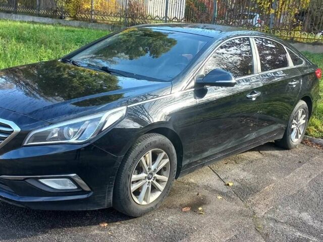 Черный Хендай Соната, объемом двигателя 2 л и пробегом 208 тыс. км за 10800 $, фото 18 на Automoto.ua