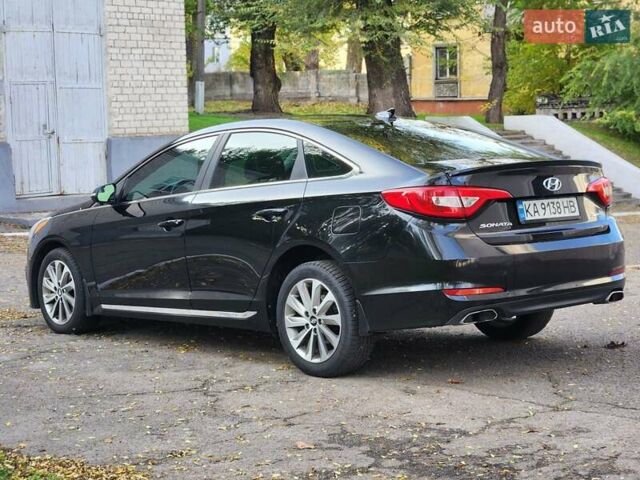 Хендай Соната 2014 у Кам'янське (Дніпродзержинськ) на Automoto.ua Чорний Хендай Соната, об'ємом двигуна 2.36 л та пробігом 229 тис. км за 8700 $, фото 6 на Automoto.ua