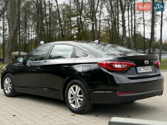 Хендай Соната 2014 у Ковель на Automoto.ua Чорний Хендай Соната, об'ємом двигуна 2.36 л та пробігом 215 тис. км за 10500 $, фото 7 на Automoto.ua