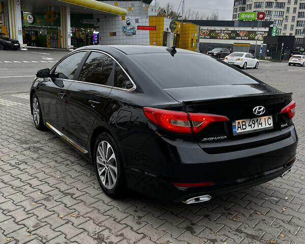 Черный Хендай Соната, объемом двигателя 2.36 л и пробегом 144 тыс. км за 10999 $, фото 28 на Automoto.ua