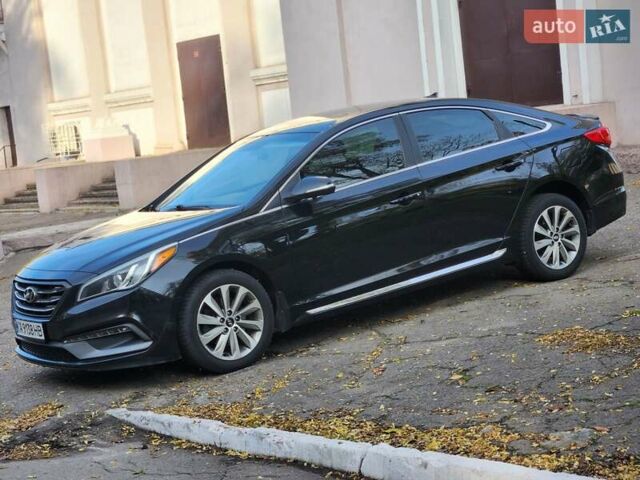 Хендай Соната 2014 у Кам'янське (Дніпродзержинськ) на Automoto.ua Чорний Хендай Соната, об'ємом двигуна 2.36 л та пробігом 229 тис. км за 8700 $, фото 1 на Automoto.ua