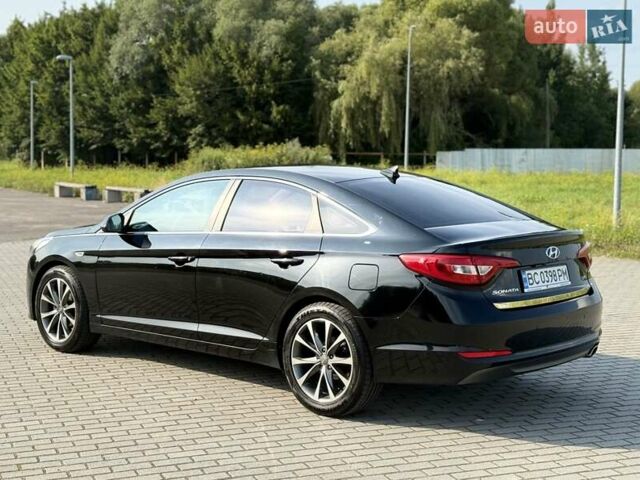 Черный Хендай Соната, объемом двигателя 2 л и пробегом 158 тыс. км за 9900 $, фото 8 на Automoto.ua