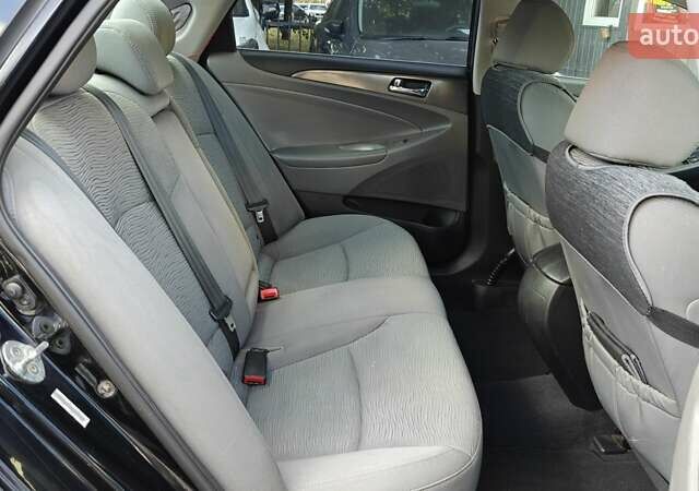 Черный Хендай Соната, объемом двигателя 2.4 л и пробегом 225 тыс. км за 10700 $, фото 22 на Automoto.ua