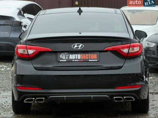 Черный Хендай Соната, объемом двигателя 2 л и пробегом 123 тыс. км за 12800 $, фото 8 на Automoto.ua