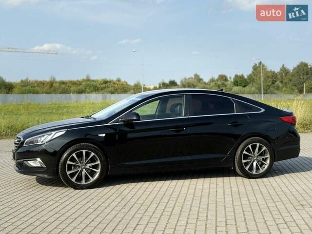 Черный Хендай Соната, объемом двигателя 2 л и пробегом 158 тыс. км за 9900 $, фото 6 на Automoto.ua