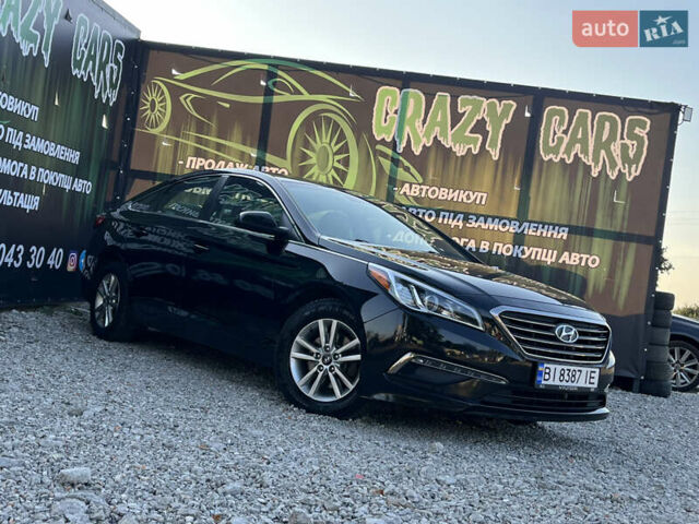 Черный Хендай Соната, объемом двигателя 2.36 л и пробегом 166 тыс. км за 10700 $, фото 1 на Automoto.ua