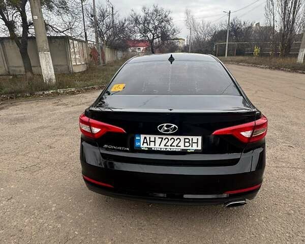 Чорний Хендай Соната, об'ємом двигуна 2.36 л та пробігом 203 тис. км за 8000 $, фото 8 на Automoto.ua