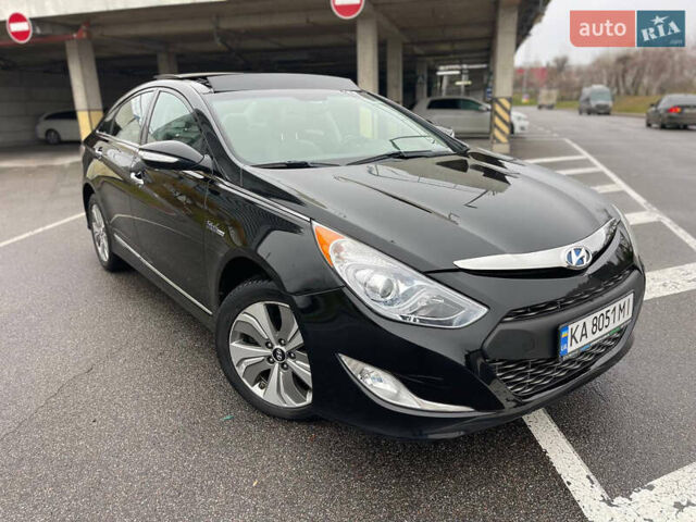 Черный Хендай Соната, объемом двигателя 2.36 л и пробегом 113 тыс. км за 12777 $, фото 3 на Automoto.ua