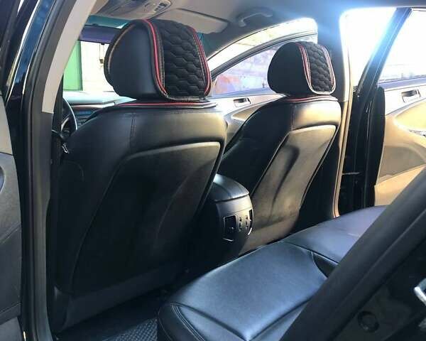 Черный Хендай Соната, объемом двигателя 2 л и пробегом 253 тыс. км за 10500 $, фото 13 на Automoto.ua