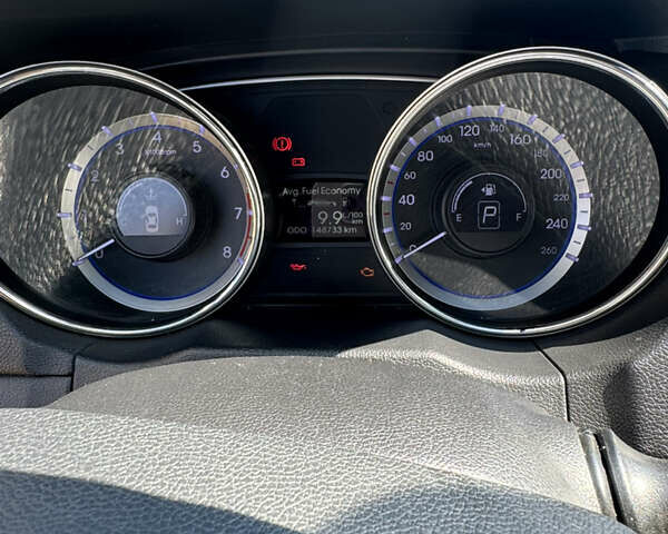 Чорний Хендай Соната, об'ємом двигуна 2.36 л та пробігом 149 тис. км за 14000 $, фото 18 на Automoto.ua