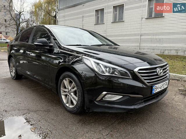 Черный Хендай Соната, объемом двигателя 2 л и пробегом 249 тыс. км за 7500 $, фото 8 на Automoto.ua