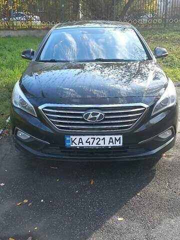 Чорний Хендай Соната, об'ємом двигуна 2 л та пробігом 209 тис. км за 10800 $, фото 1 на Automoto.ua