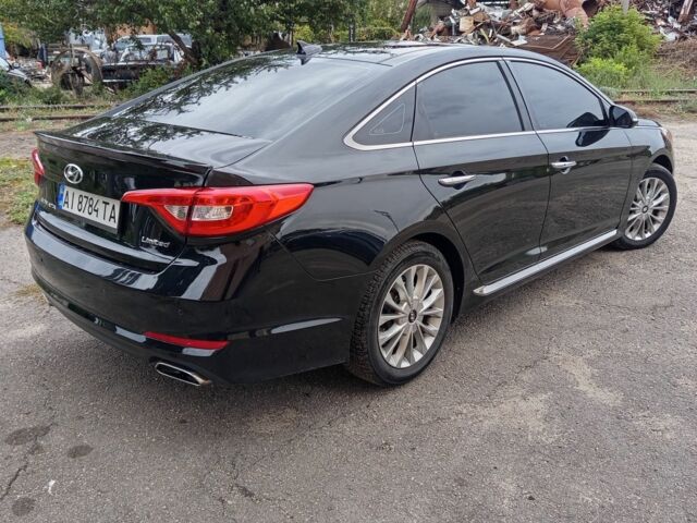 Чорний Хендай Соната, об'ємом двигуна 2.4 л та пробігом 137 тис. км за 10700 $, фото 11 на Automoto.ua