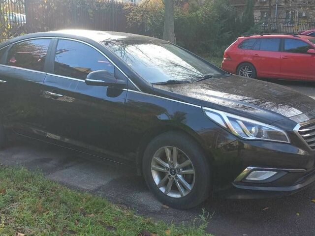 Черный Хендай Соната, объемом двигателя 2 л и пробегом 208 тыс. км за 10800 $, фото 16 на Automoto.ua