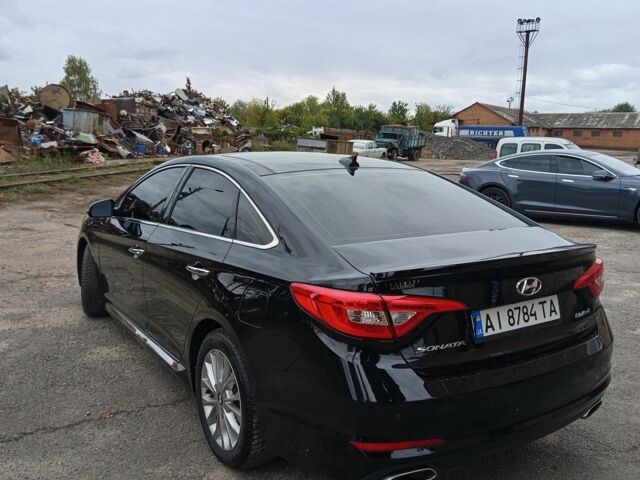 Чорний Хендай Соната, об'ємом двигуна 2.4 л та пробігом 137 тис. км за 10700 $, фото 10 на Automoto.ua
