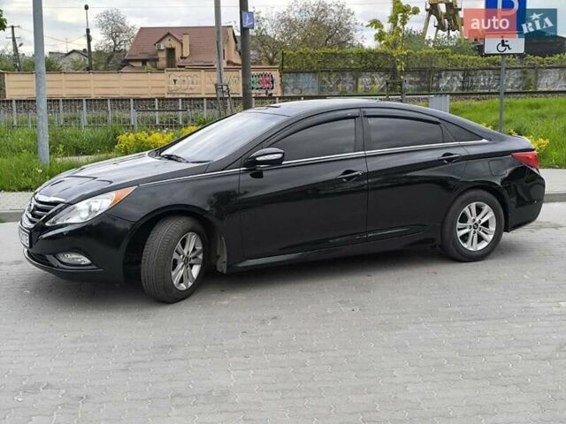 Черный Хендай Соната, объемом двигателя 2.36 л и пробегом 152 тыс. км за 9000 $, фото 5 на Automoto.ua
