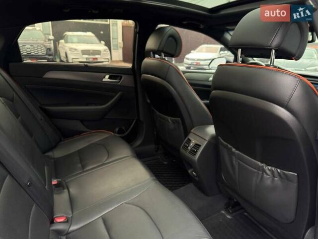 Черный Хендай Соната, объемом двигателя 2 л и пробегом 123 тыс. км за 12800 $, фото 45 на Automoto.ua