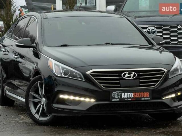 Черный Хендай Соната, объемом двигателя 2 л и пробегом 123 тыс. км за 12800 $, фото 4 на Automoto.ua
