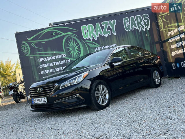 Черный Хендай Соната, объемом двигателя 2.36 л и пробегом 166 тыс. км за 10700 $, фото 2 на Automoto.ua