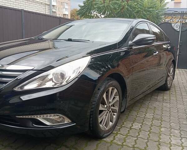 Черный Хендай Соната, объемом двигателя 2.4 л и пробегом 190 тыс. км за 10200 $, фото 21 на Automoto.ua