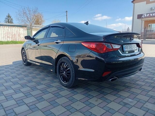 Черный Хендай Соната, объемом двигателя 2.4 л и пробегом 100 тыс. км за 8500 $, фото 6 на Automoto.ua