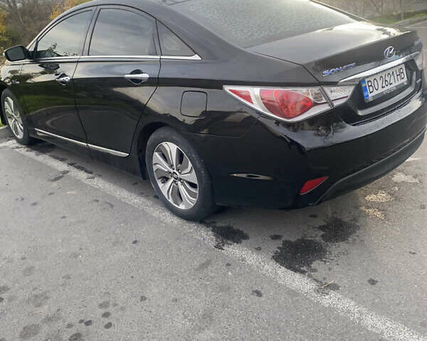 Чорний Хендай Соната, об'ємом двигуна 2.4 л та пробігом 208 тис. км за 11700 $, фото 14 на Automoto.ua