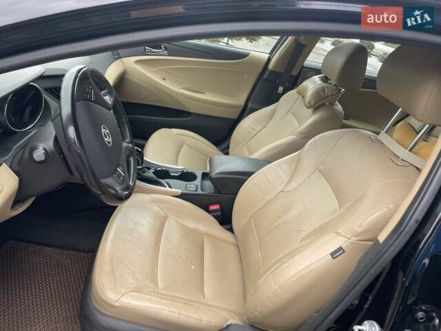 Черный Хендай Соната, объемом двигателя 2.36 л и пробегом 165 тыс. км за 10400 $, фото 13 на Automoto.ua