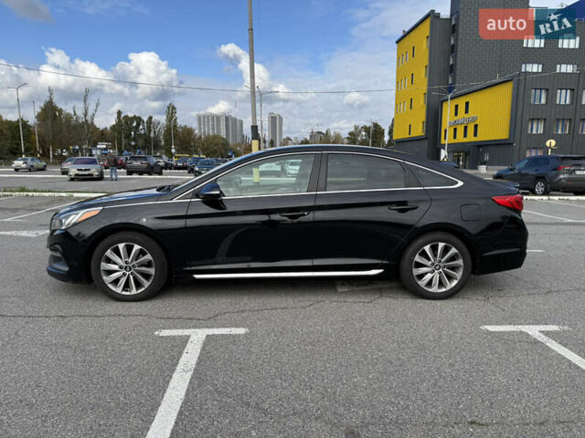Черный Хендай Соната, объемом двигателя 2.36 л и пробегом 170 тыс. км за 9500 $, фото 8 на Automoto.ua