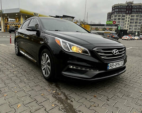 Черный Хендай Соната, объемом двигателя 2.36 л и пробегом 144 тыс. км за 10999 $, фото 15 на Automoto.ua
